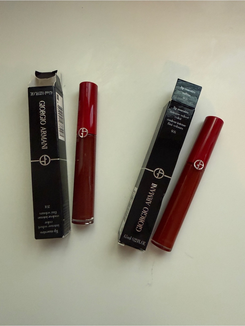 Giorgio Armani Red Liquid Lipstick Set